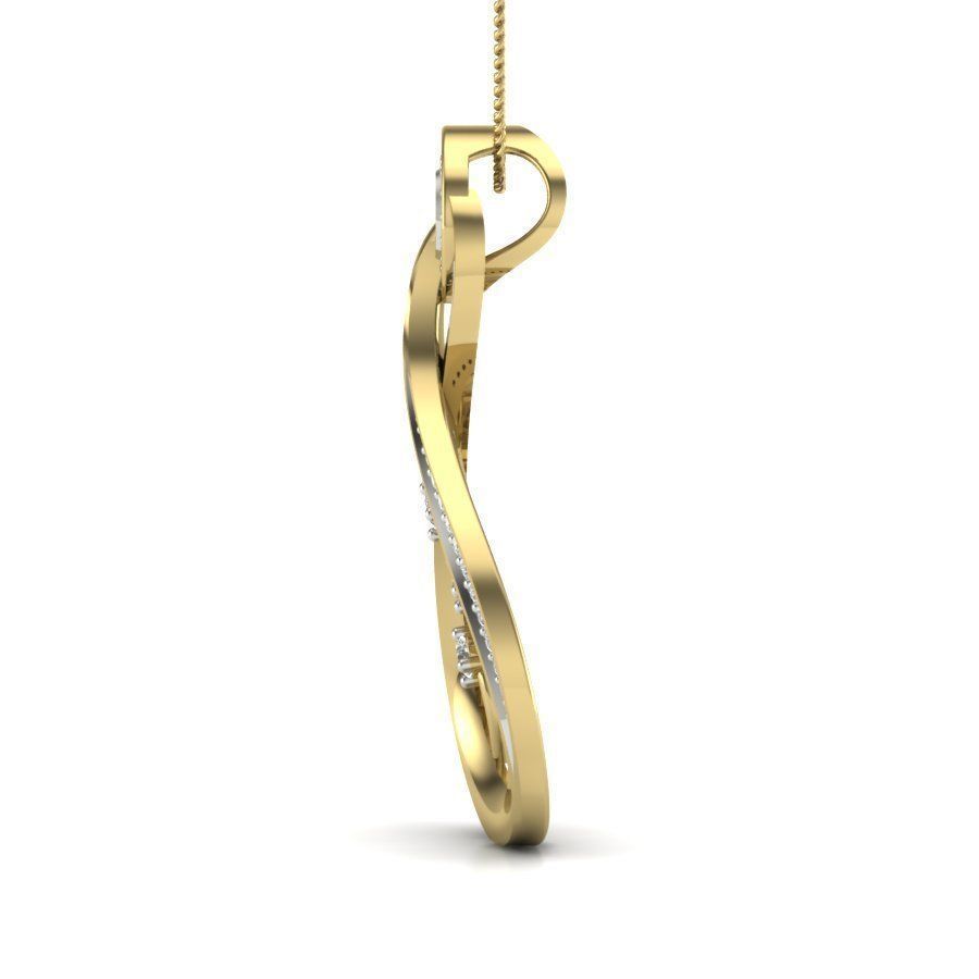 Women pendant 3dm render detail 3D print model 3D print model_3