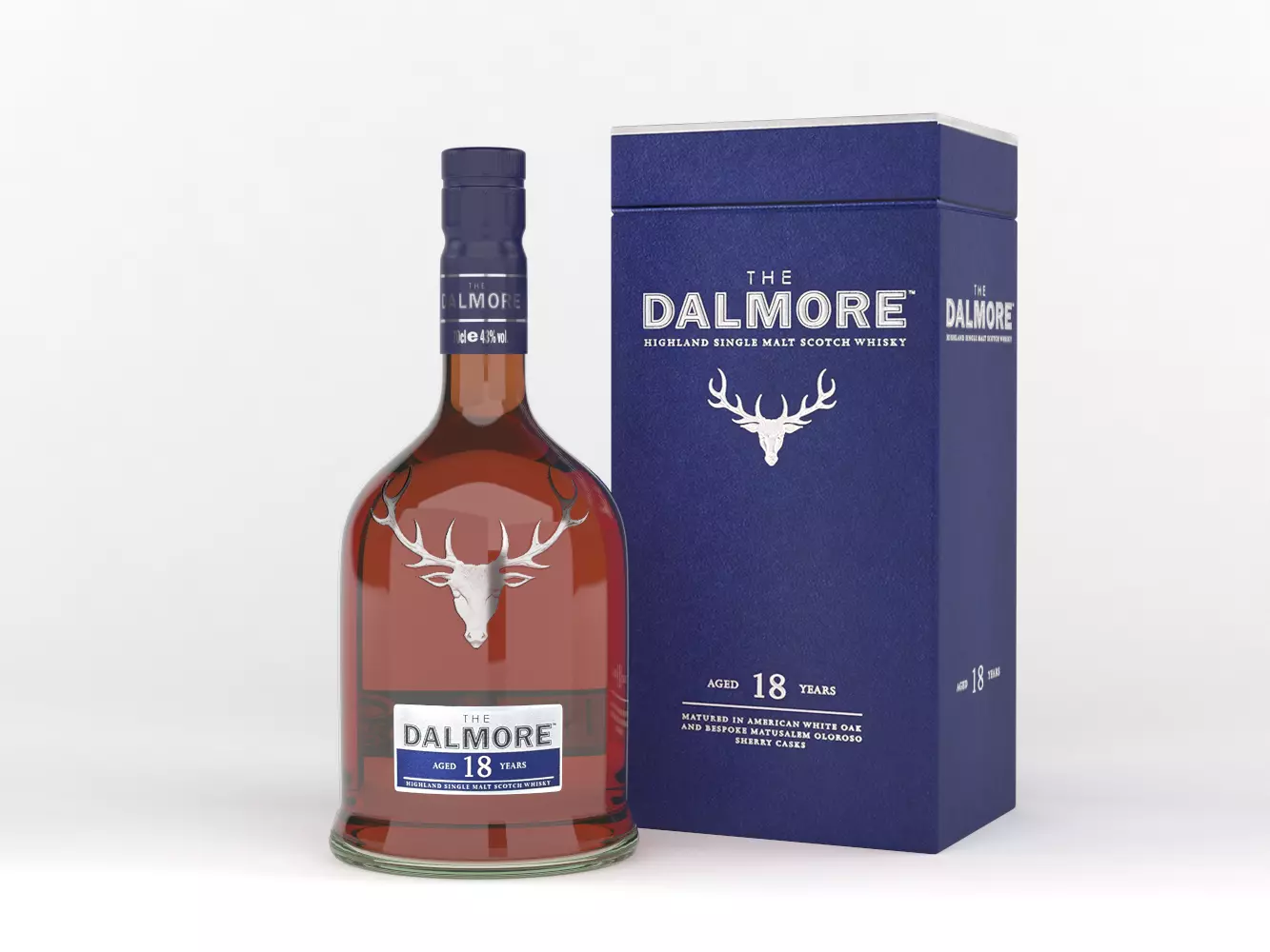 Dalmore Whisky 3D model