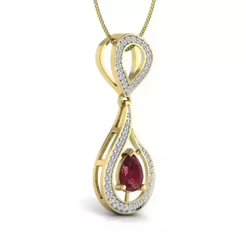 Women pendant 3dm render detail 3D print model