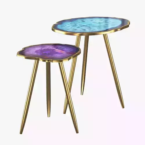 Table Imitation Agate 3D model