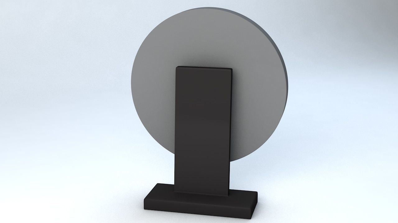 Fortune Wheel High Poly 3D model_11