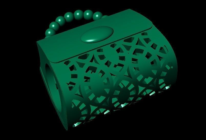 Bag Bead 3D print model_5