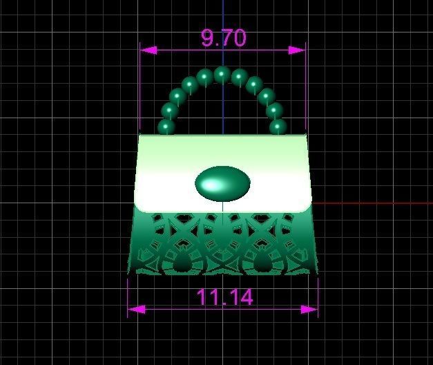 Bag Bead 3D print model_3