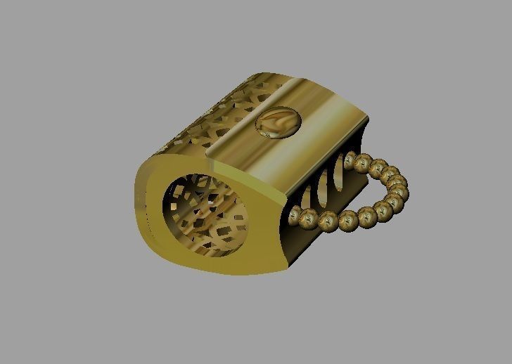 Bag Bead 3D print model_1