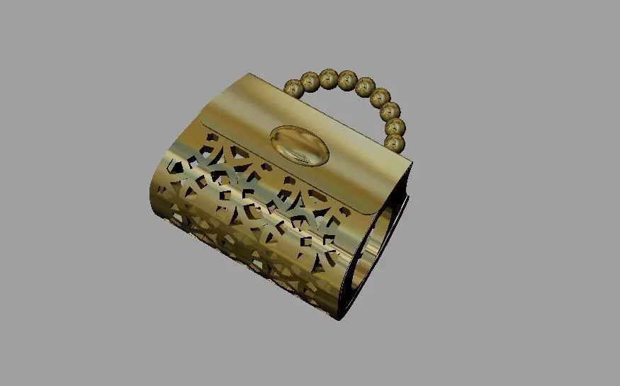 Bag Bead 3D print model_0