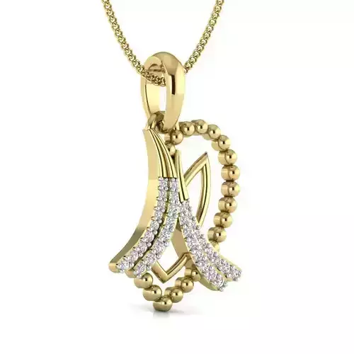 Women pendant 3dm render detail 3D print model