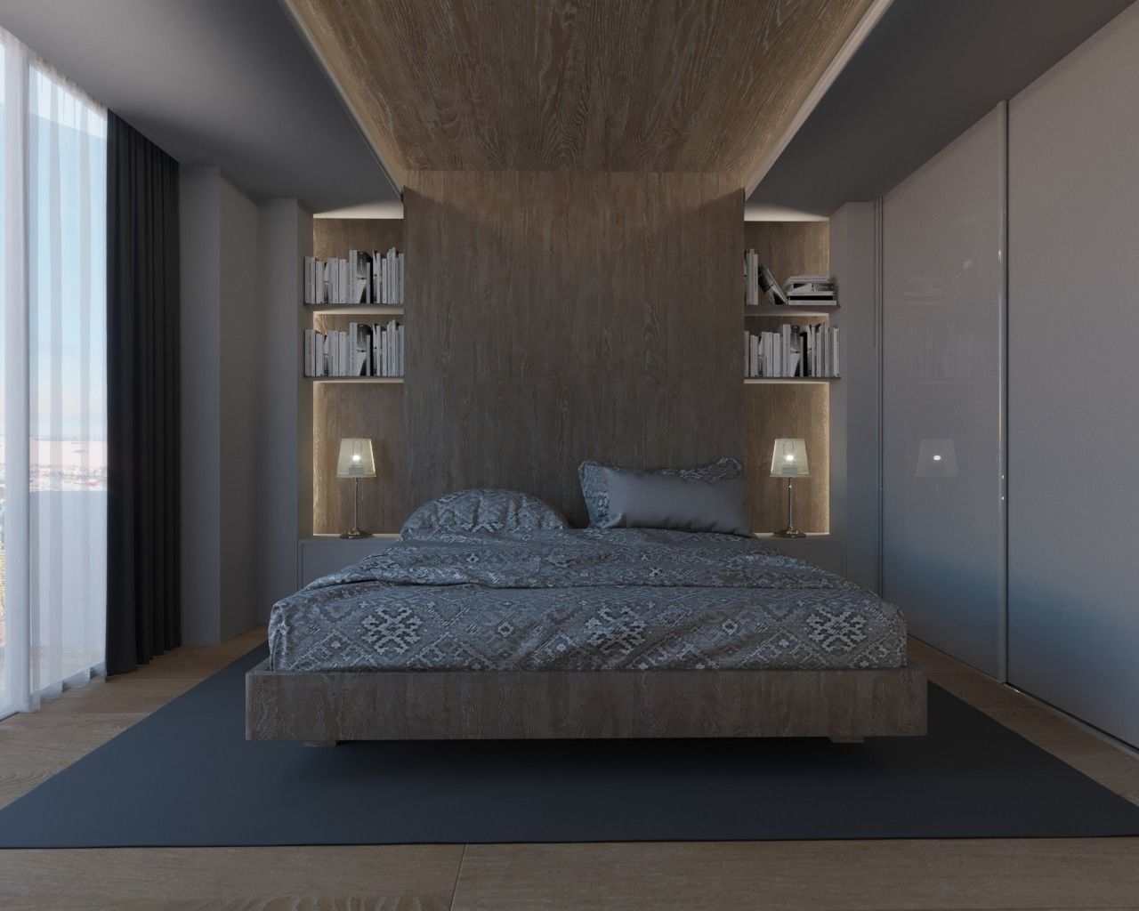 Small apartment  3D model_2