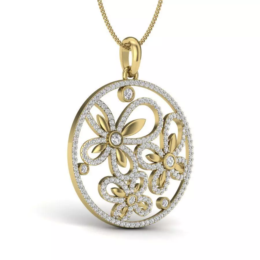 Women pendant 3dm render detail 3D print model 3D print model_0