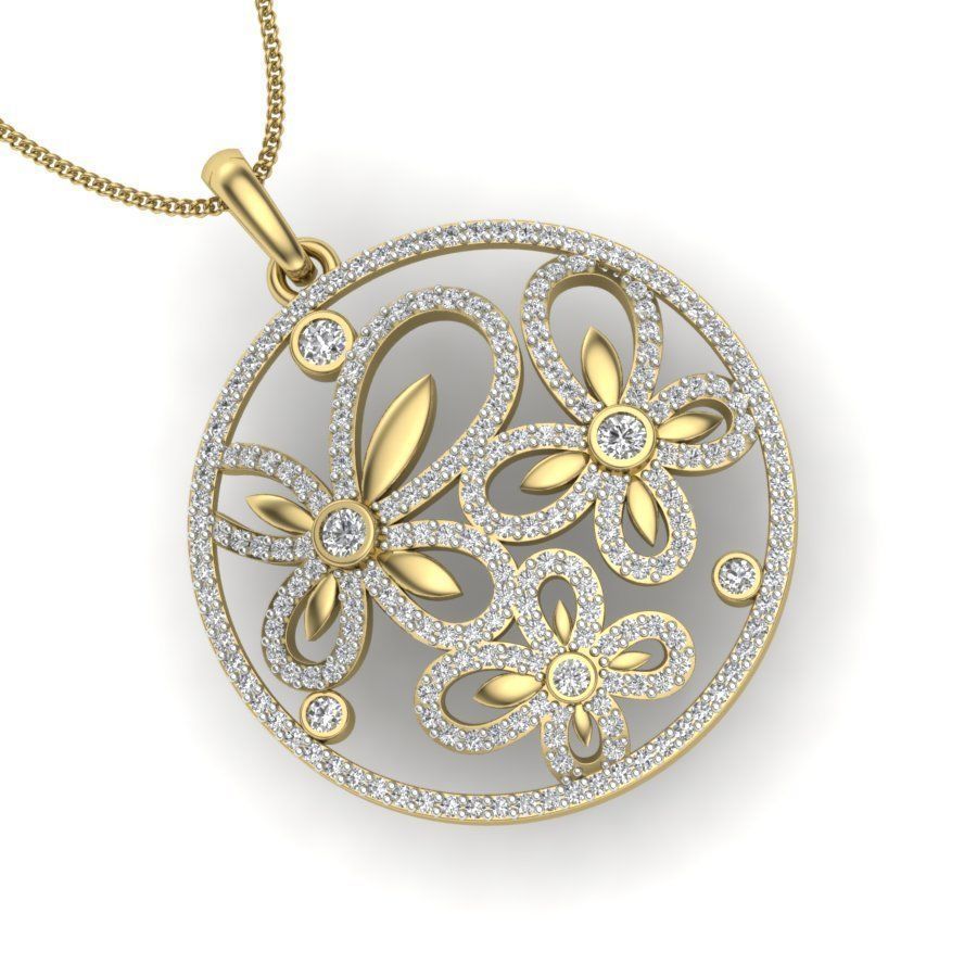 Women pendant 3dm render detail 3D print model 3D print model_3