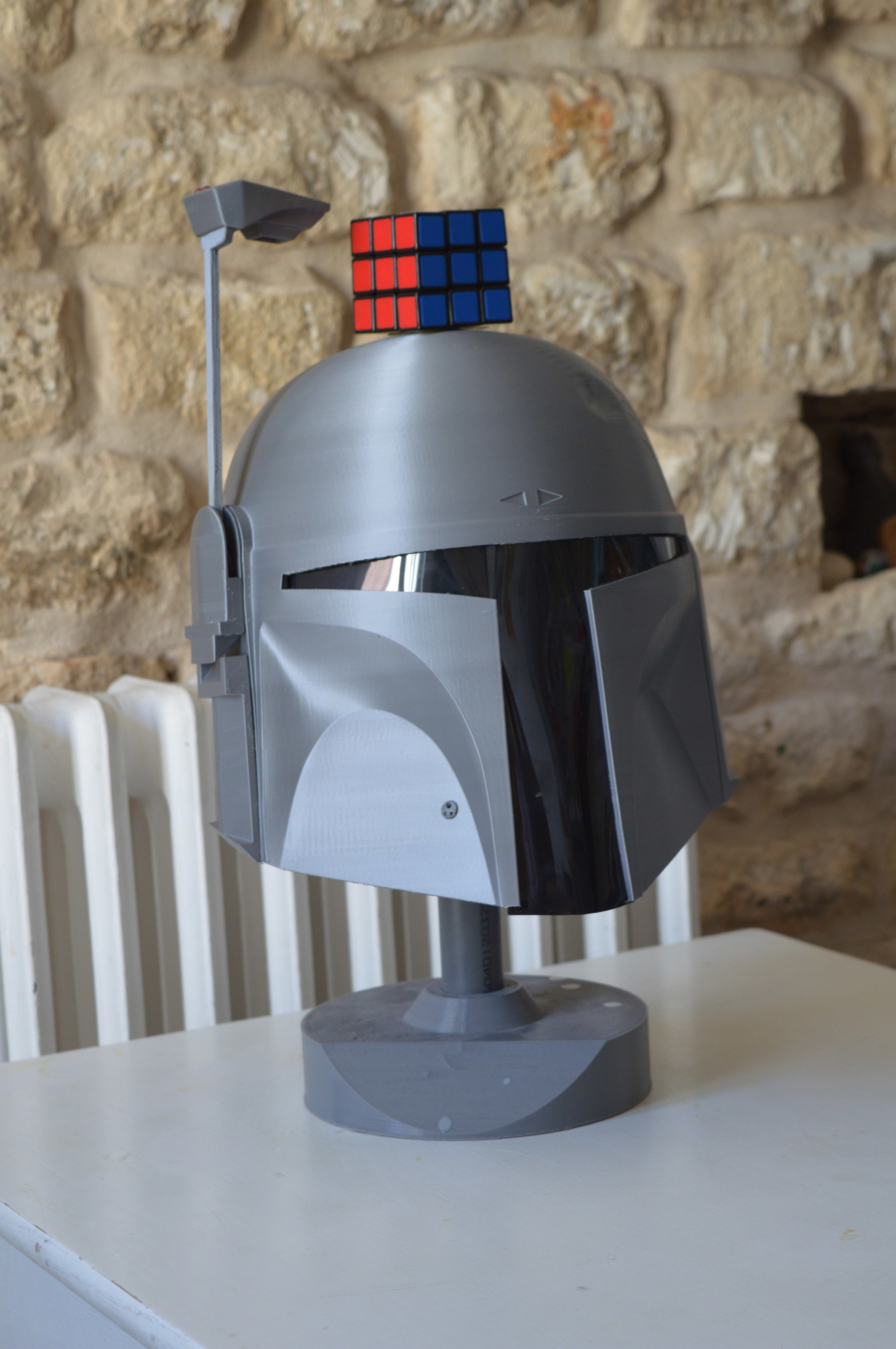 WEARABLE FULL SIZE STAR WARS BOBA FETT HELMET JESUS SALMERON 3D print model_31