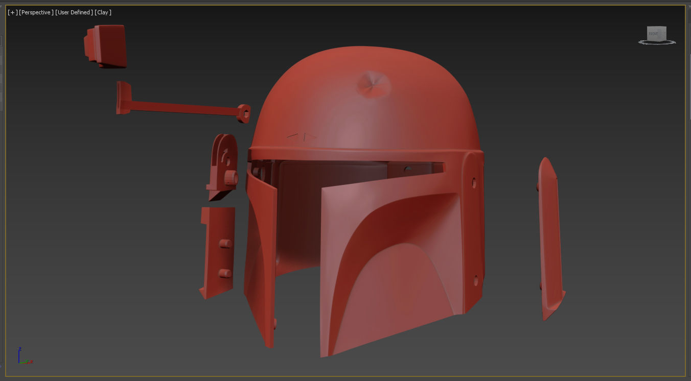 WEARABLE FULL SIZE STAR WARS BOBA FETT HELMET JESUS SALMERON 3D print model_10