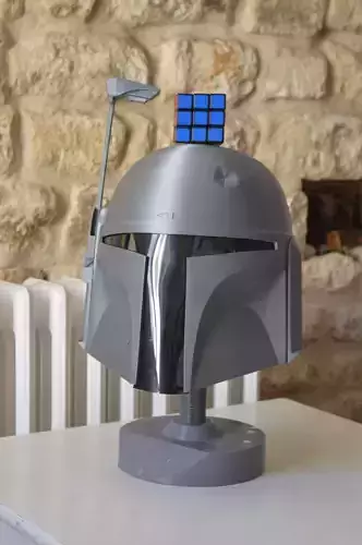 WEARABLE FULL SIZE STAR WARS BOBA FETT HELMET JESUS SALMERON 3D print model