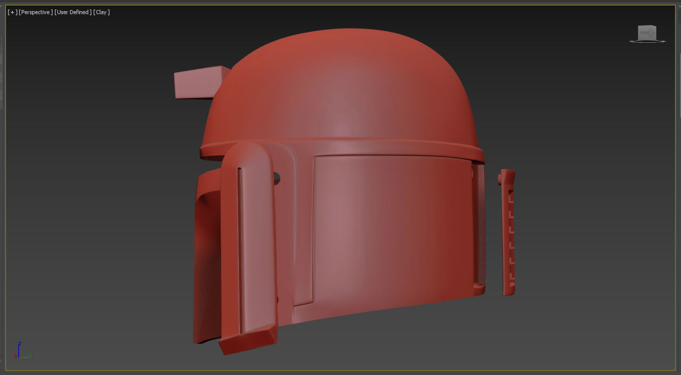 WEARABLE FULL SIZE STAR WARS BOBA FETT HELMET JESUS SALMERON 3D print model_11