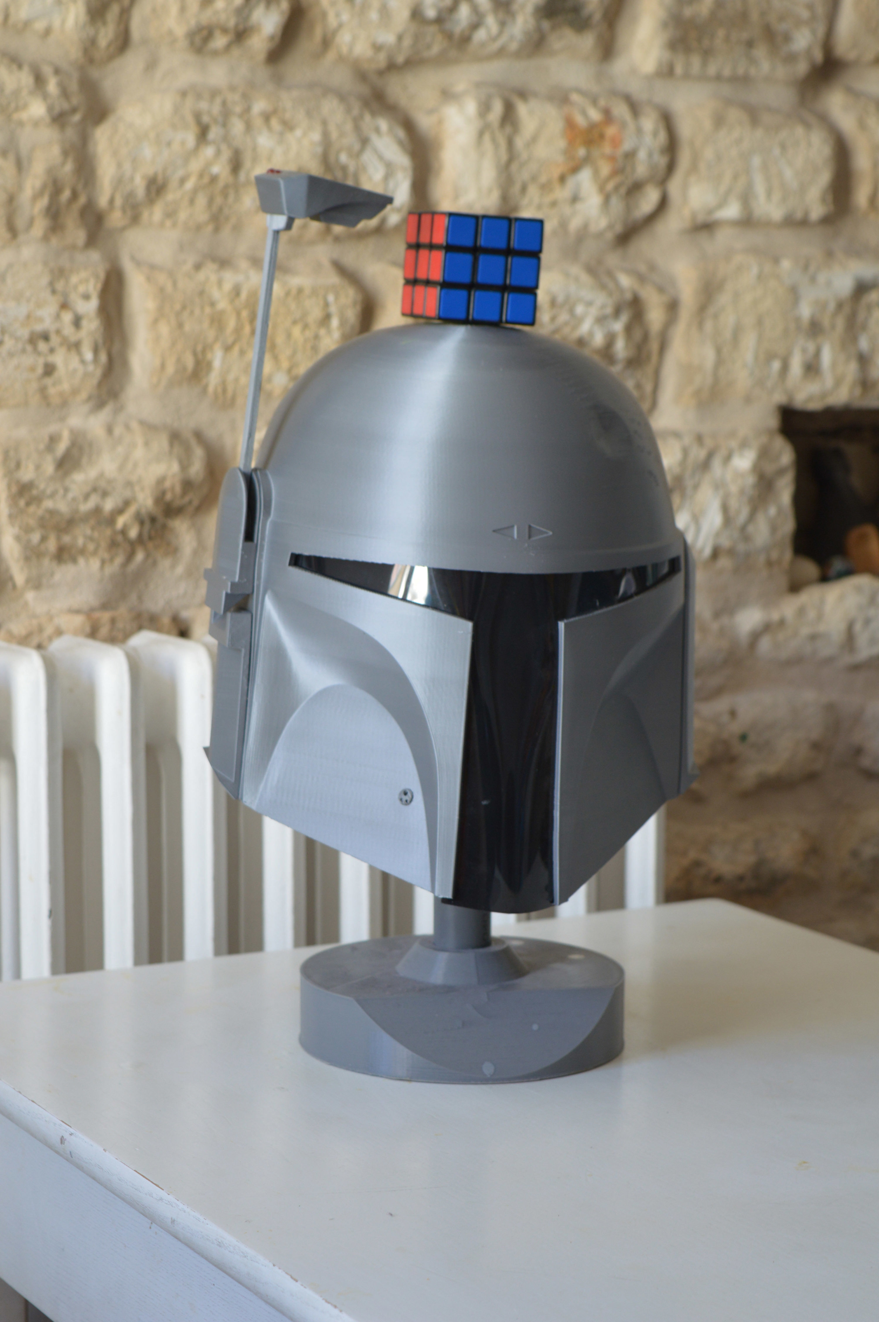 WEARABLE FULL SIZE STAR WARS BOBA FETT HELMET JESUS SALMERON 3D print model_38