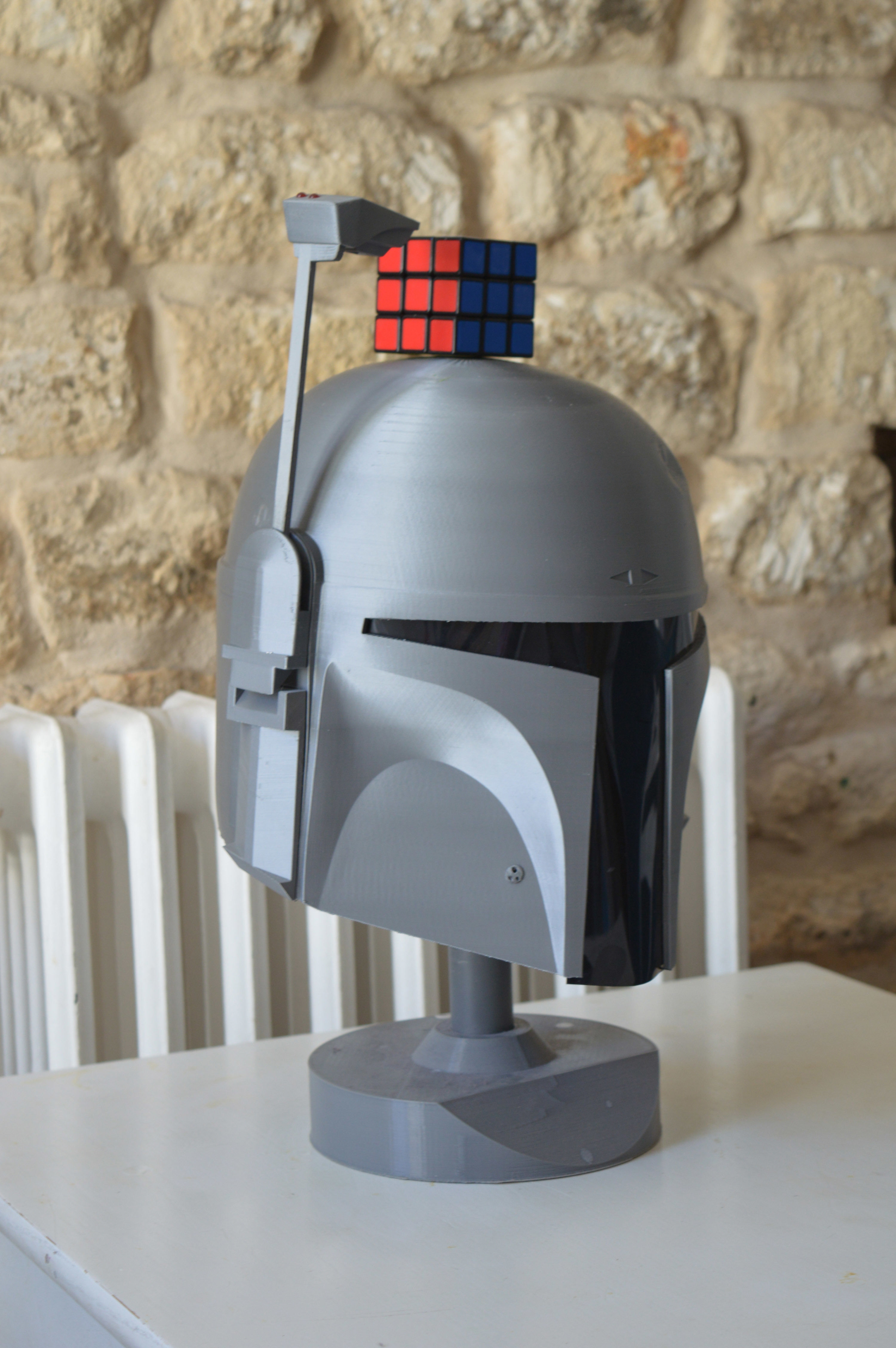 WEARABLE FULL SIZE STAR WARS BOBA FETT HELMET JESUS SALMERON 3D print model_37