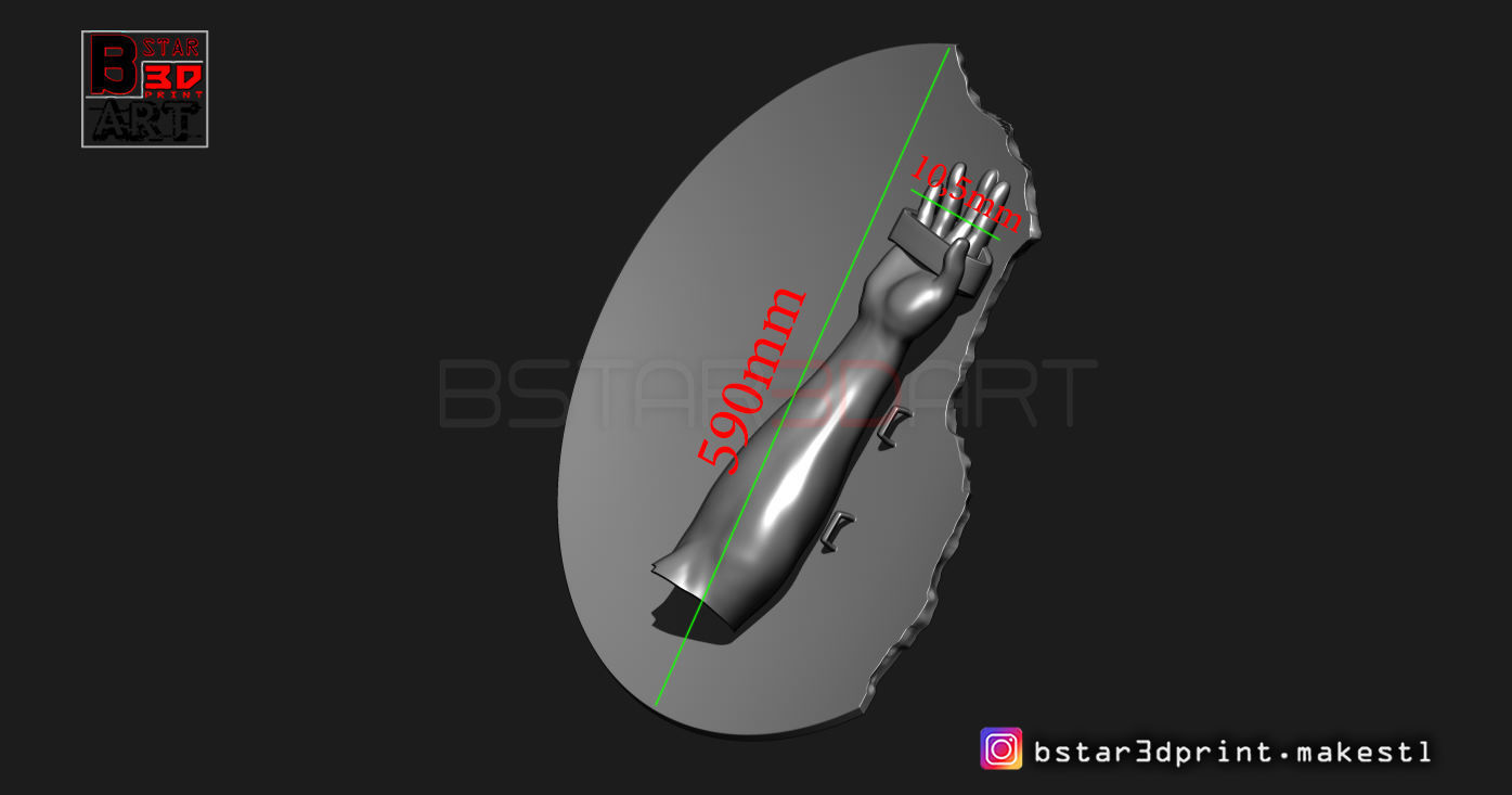 Captain America Shield Damaged - Infinity War - Endgame-Marvel  3D print model_10