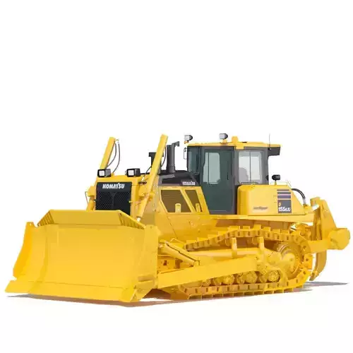 Bulldozer Komatsu D155AXi 3D model