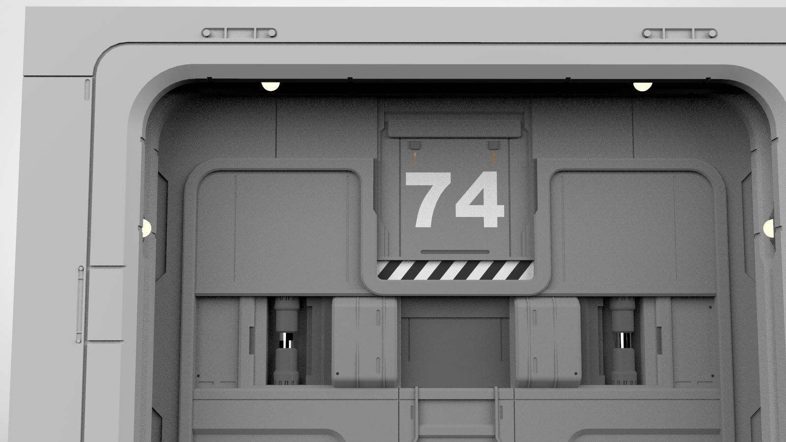 sci fi door 17 3D model_9