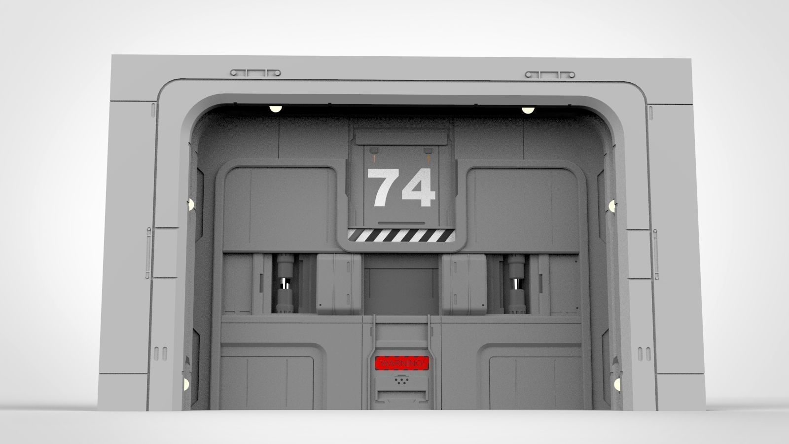 sci fi door 17 3D model_3