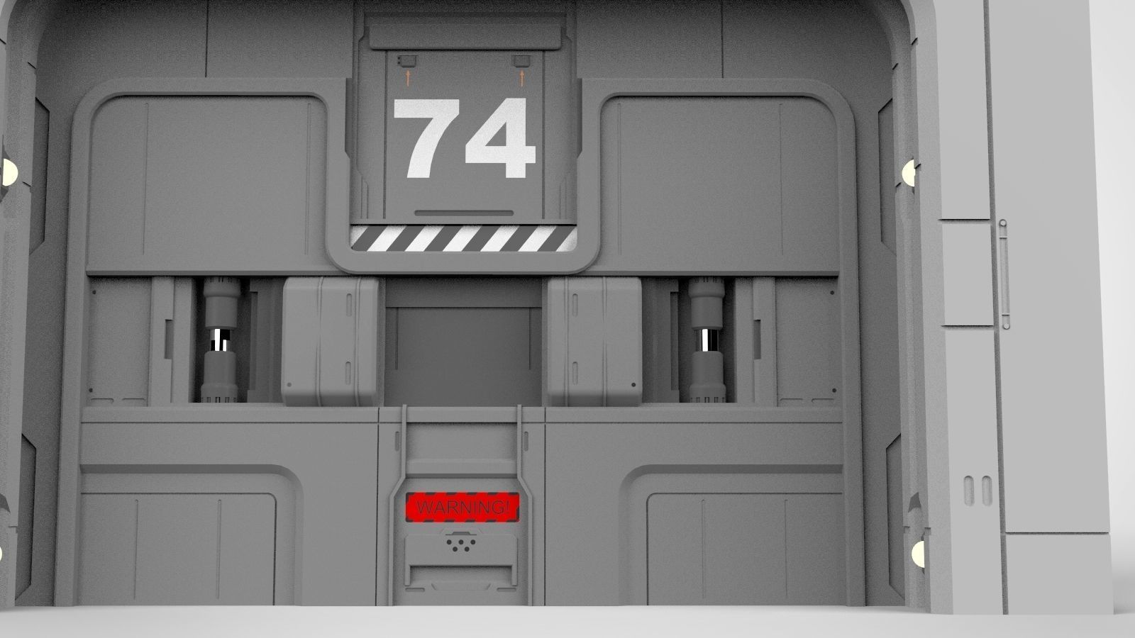 sci fi door 17 3D model_10
