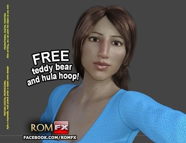 Abella Danger - Pornstar Nymph Figure Printable 3D print model