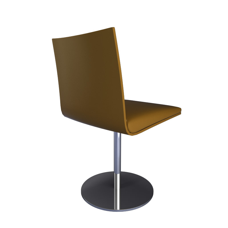 Contemporary Pedestal Chair 37 3D model_1