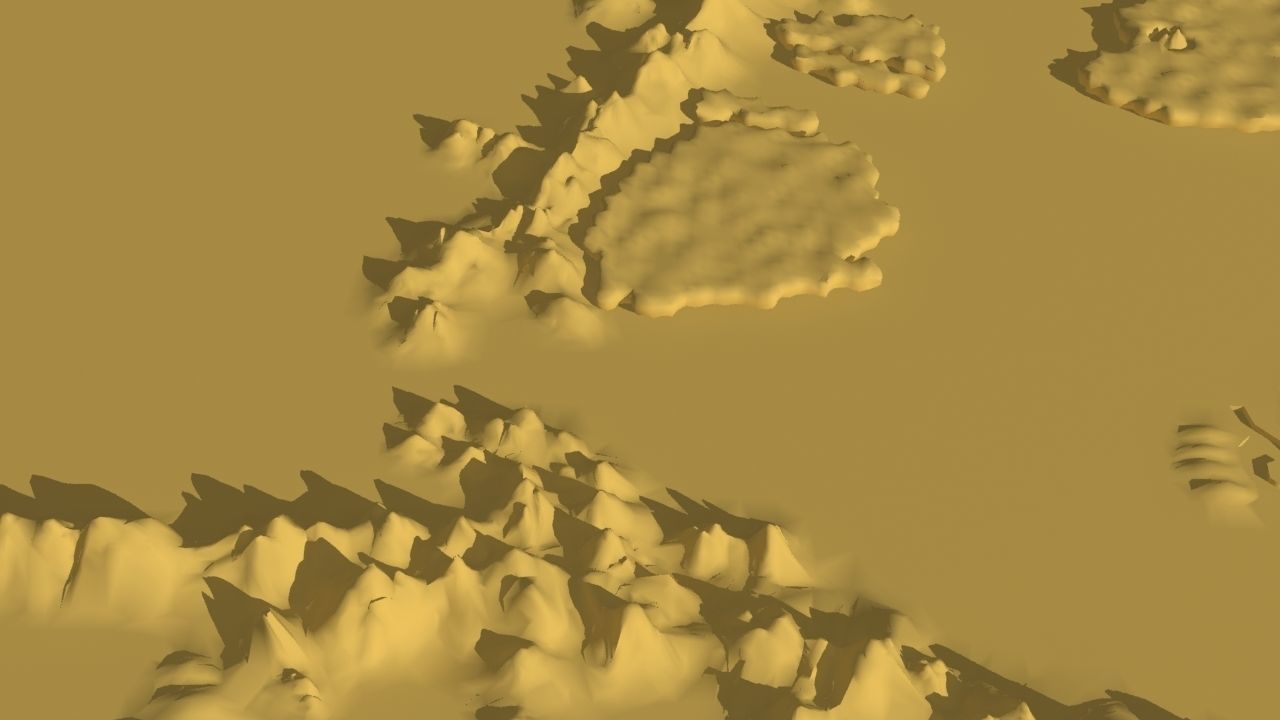 3d map of Middle Earth 3D model_9