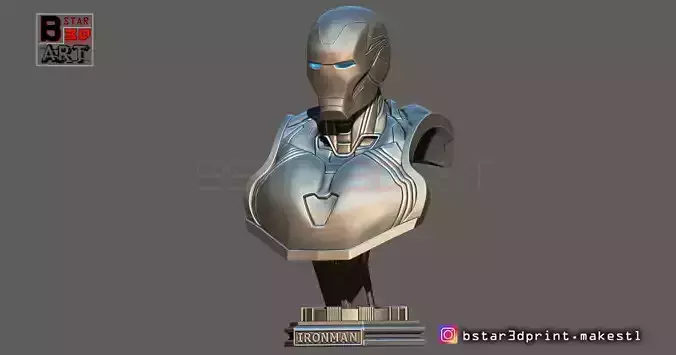 Ironman Mark 85 Bust - Infinity war - Endgame - from Marvel