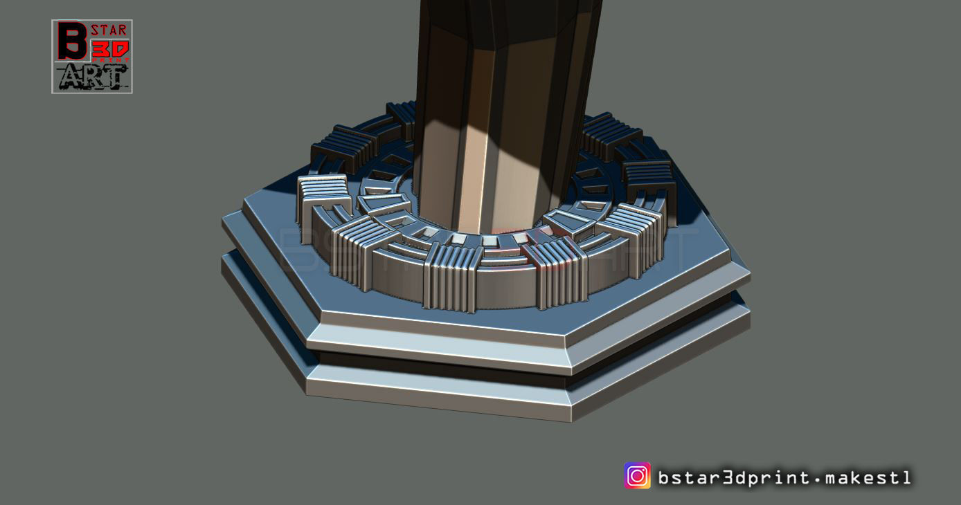 Ironman Mark 85 Bust - Infinity war - Endgame - from Marvel 3D print model_13