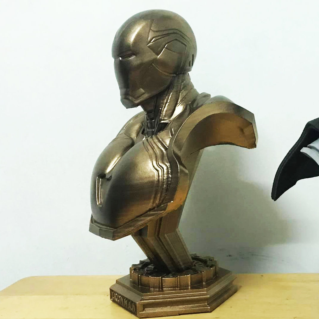 Ironman Mark 85 Bust - Infinity war - Endgame - from Marvel 3D print model_24