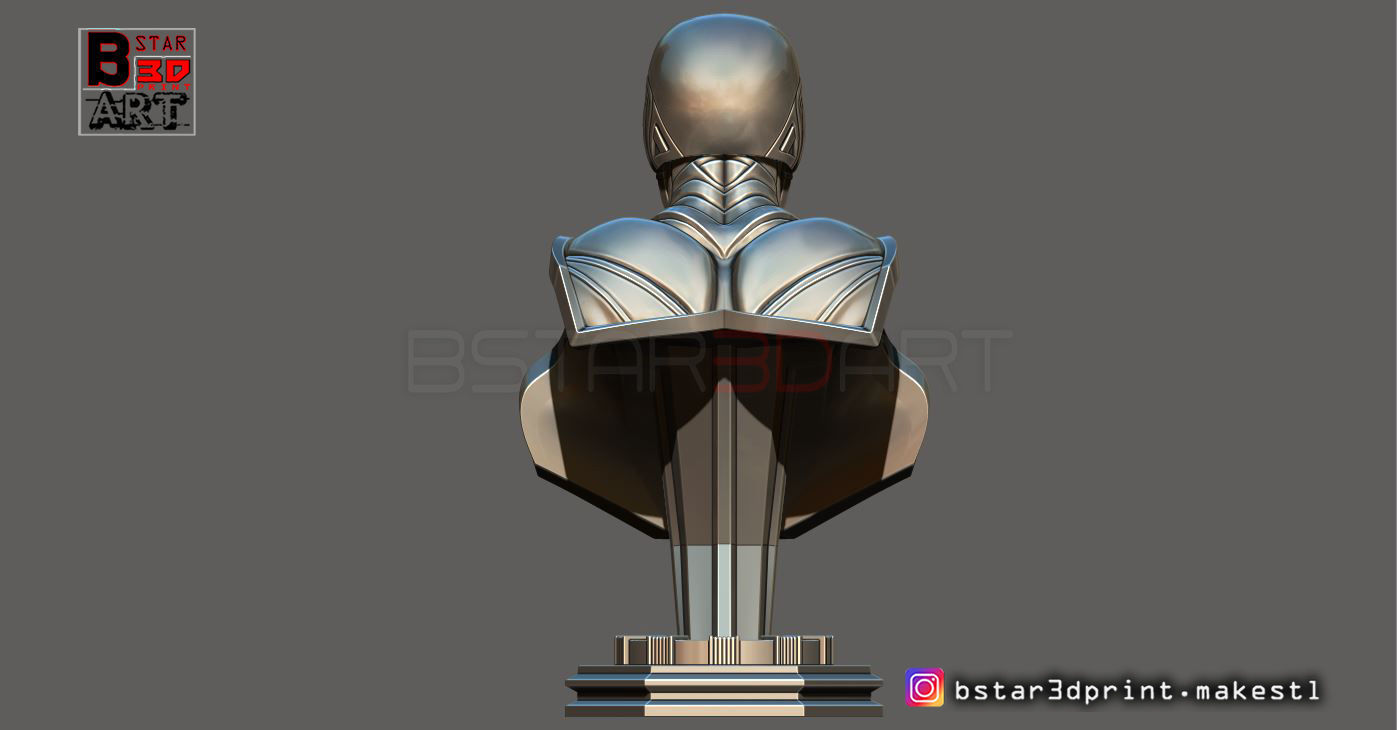 Ironman Mark 85 Bust - Infinity war - Endgame - from Marvel 3D print model_4