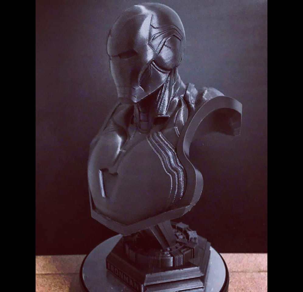 Ironman Mark 85 Bust - Infinity war - Endgame - from Marvel 3D print model_19
