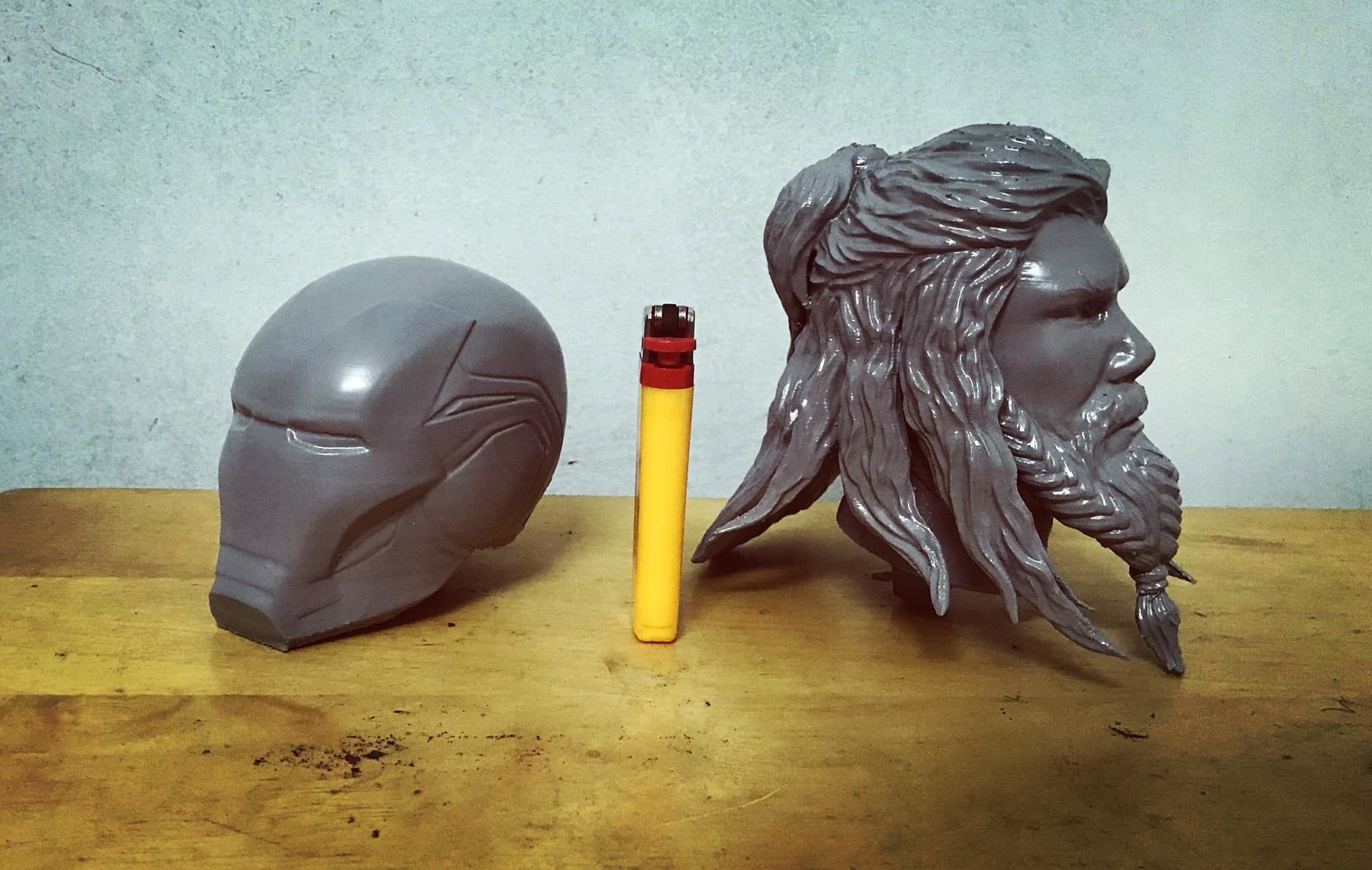 Ironman Mark 85 Bust - Infinity war - Endgame - from Marvel 3D print model_22