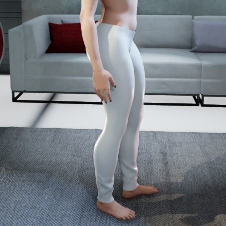 Leggings for Sansar game 3D model_1