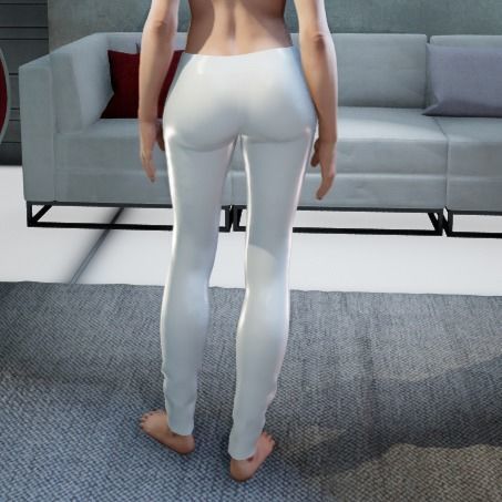 Leggings for Sansar game 3D model_2