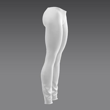 Leggings for Sansar game 3D model_4