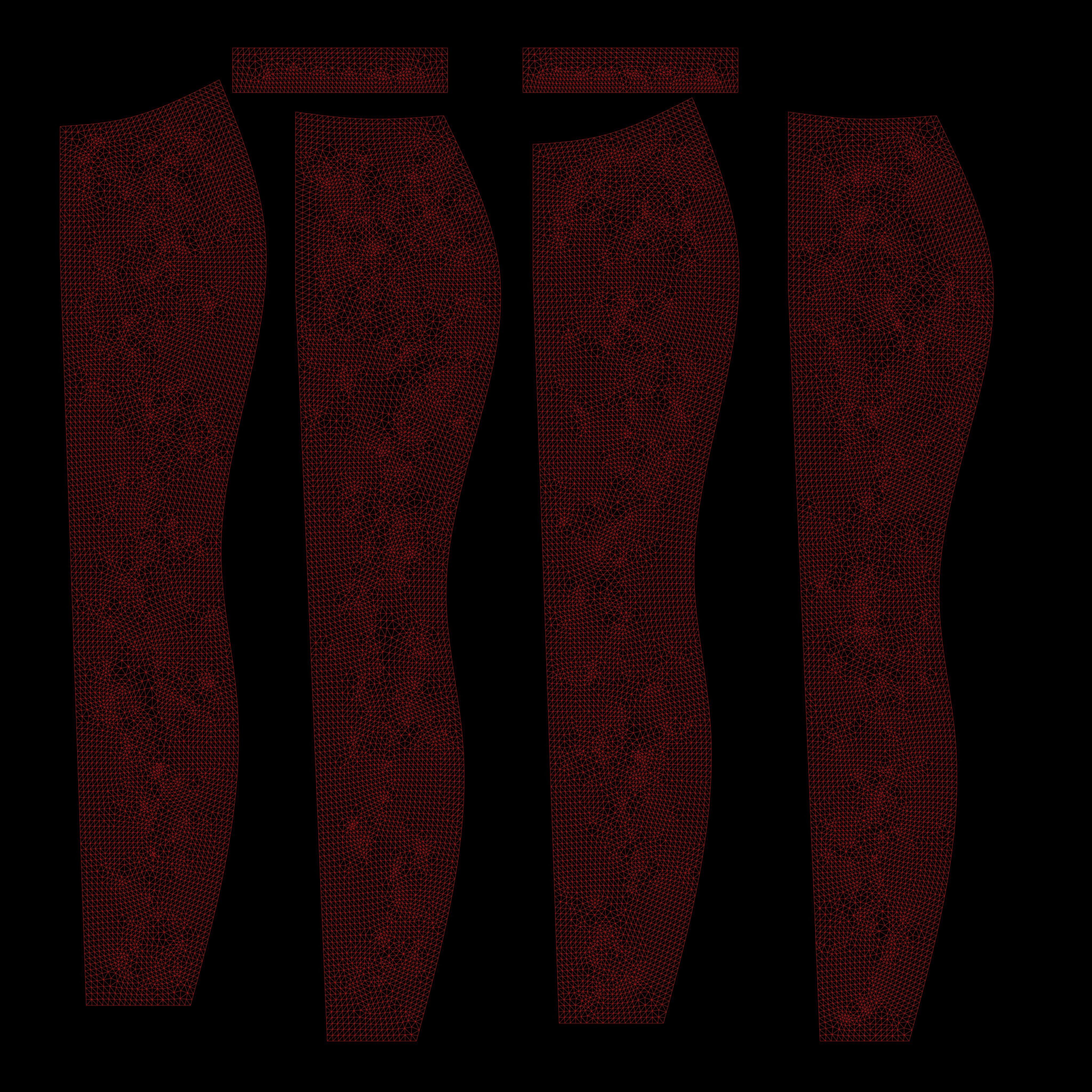 Leggings for Sansar game 3D model_7