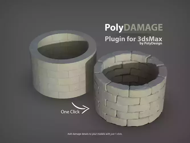 PolyDamage for 3dsMax 3D model