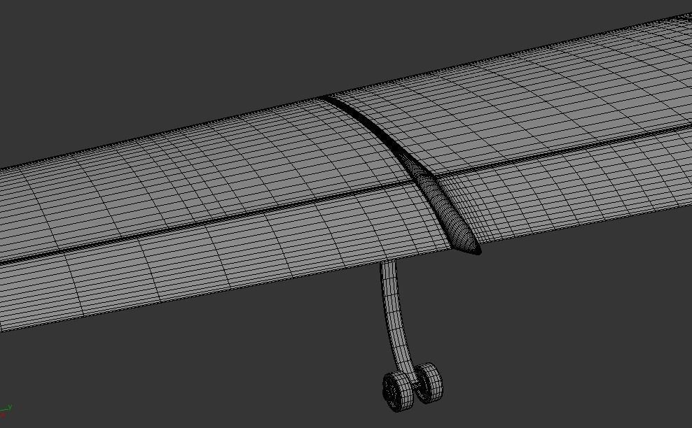 u-2 Lockheed 3D model_8