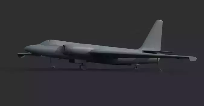 u-2 Lockheed 3D model