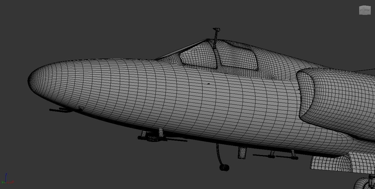 u-2 Lockheed 3D model_4