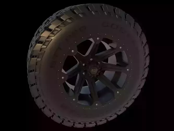 Off Road Truck Tire and Wheel