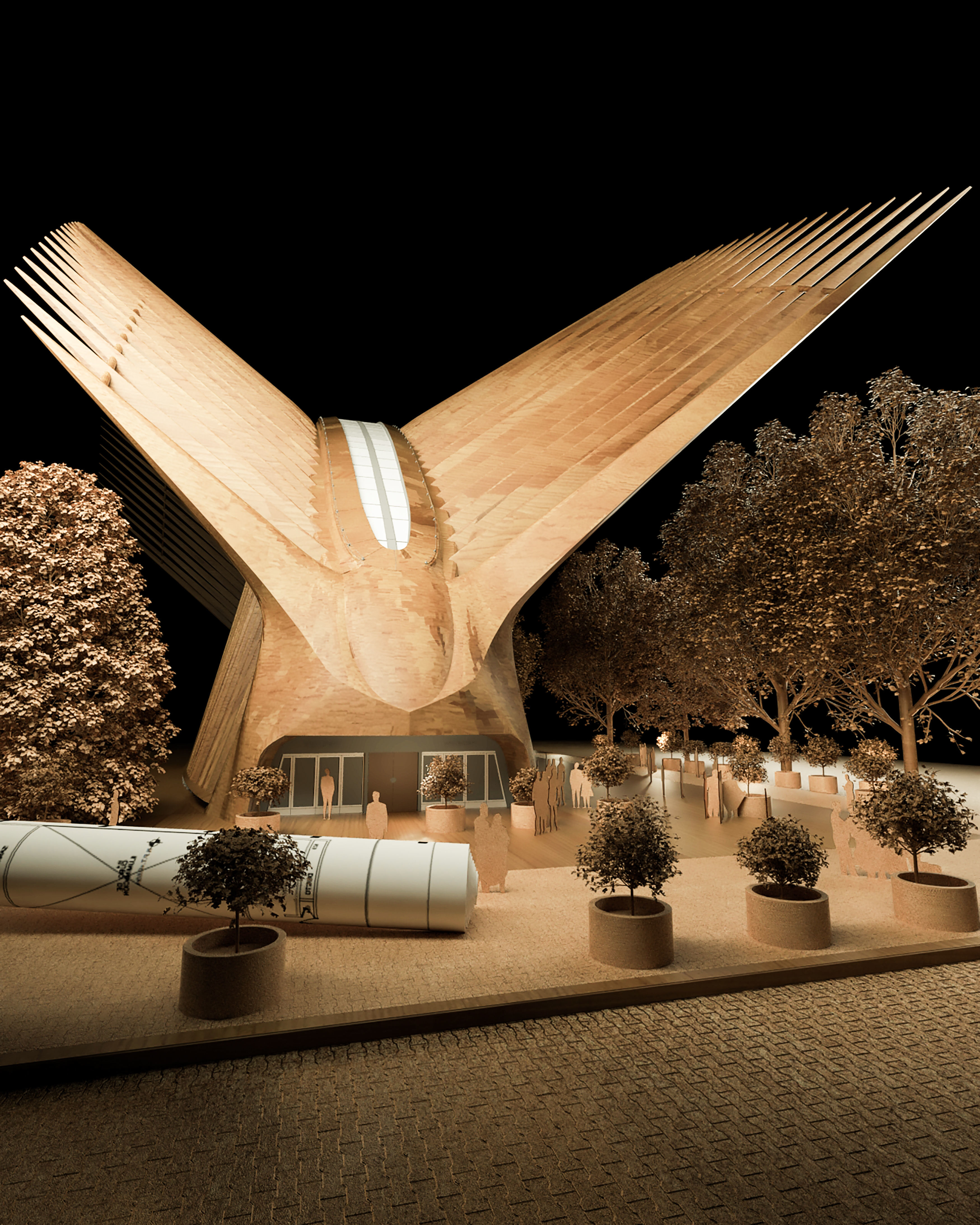 WOODEN MAQUETTE 3D model_11