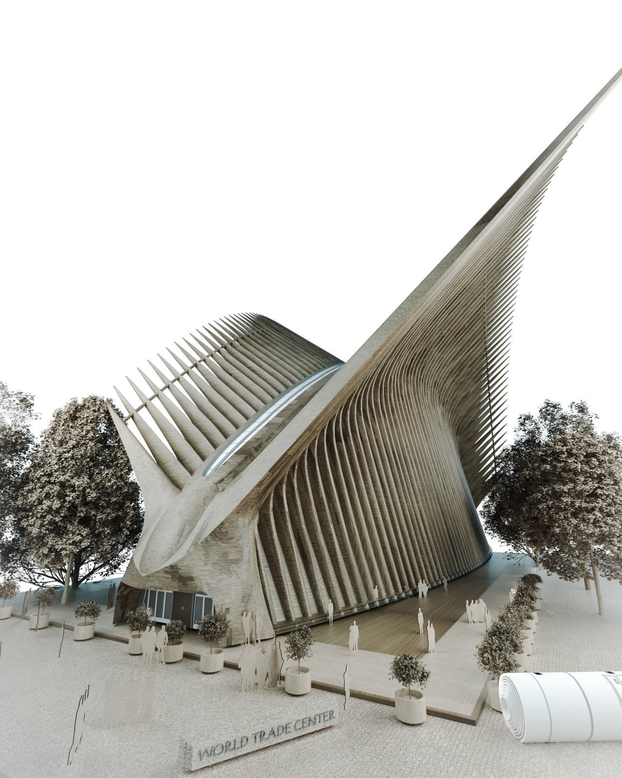 WOODEN MAQUETTE 3D model_6