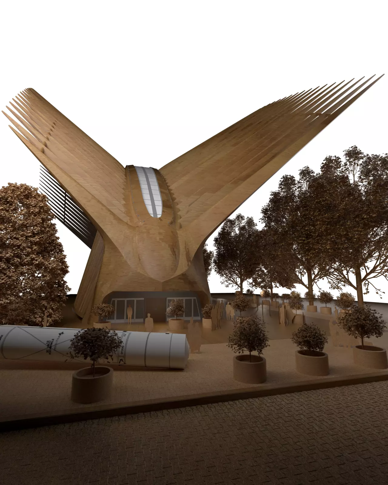 WOODEN MAQUETTE 3D model_0