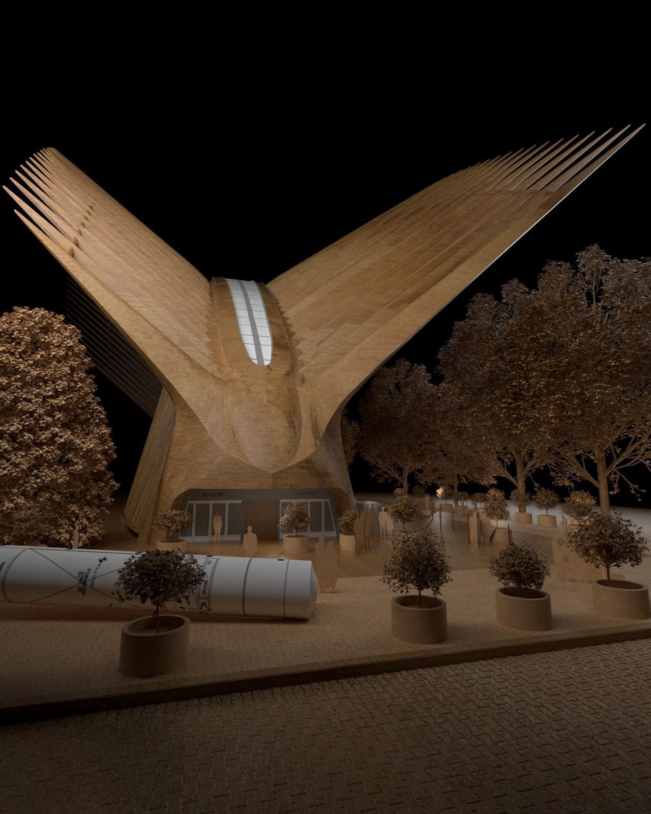 WOODEN MAQUETTE 3D model_1