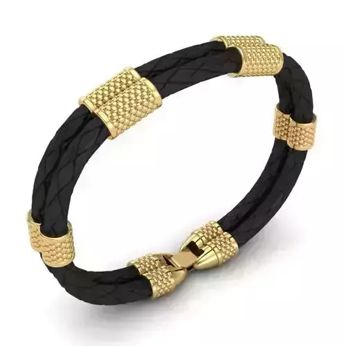 MEN LEATHER BRACELET