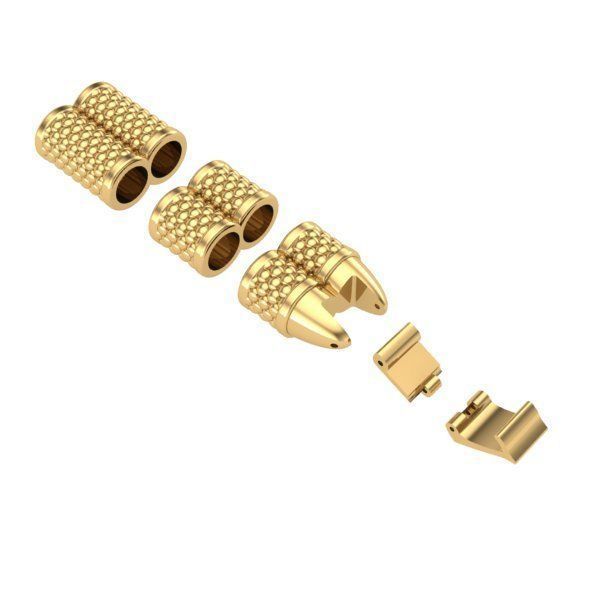 MEN LEATHER BRACELET 3D print model_6