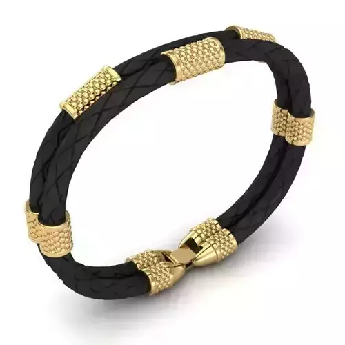 MEN LEATHER BRACELET
