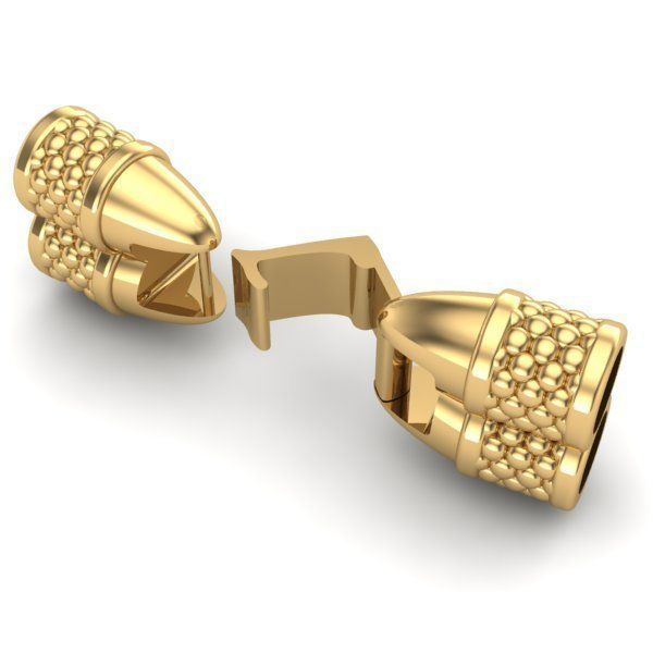 MEN LEATHER BRACELET 3D print model_5